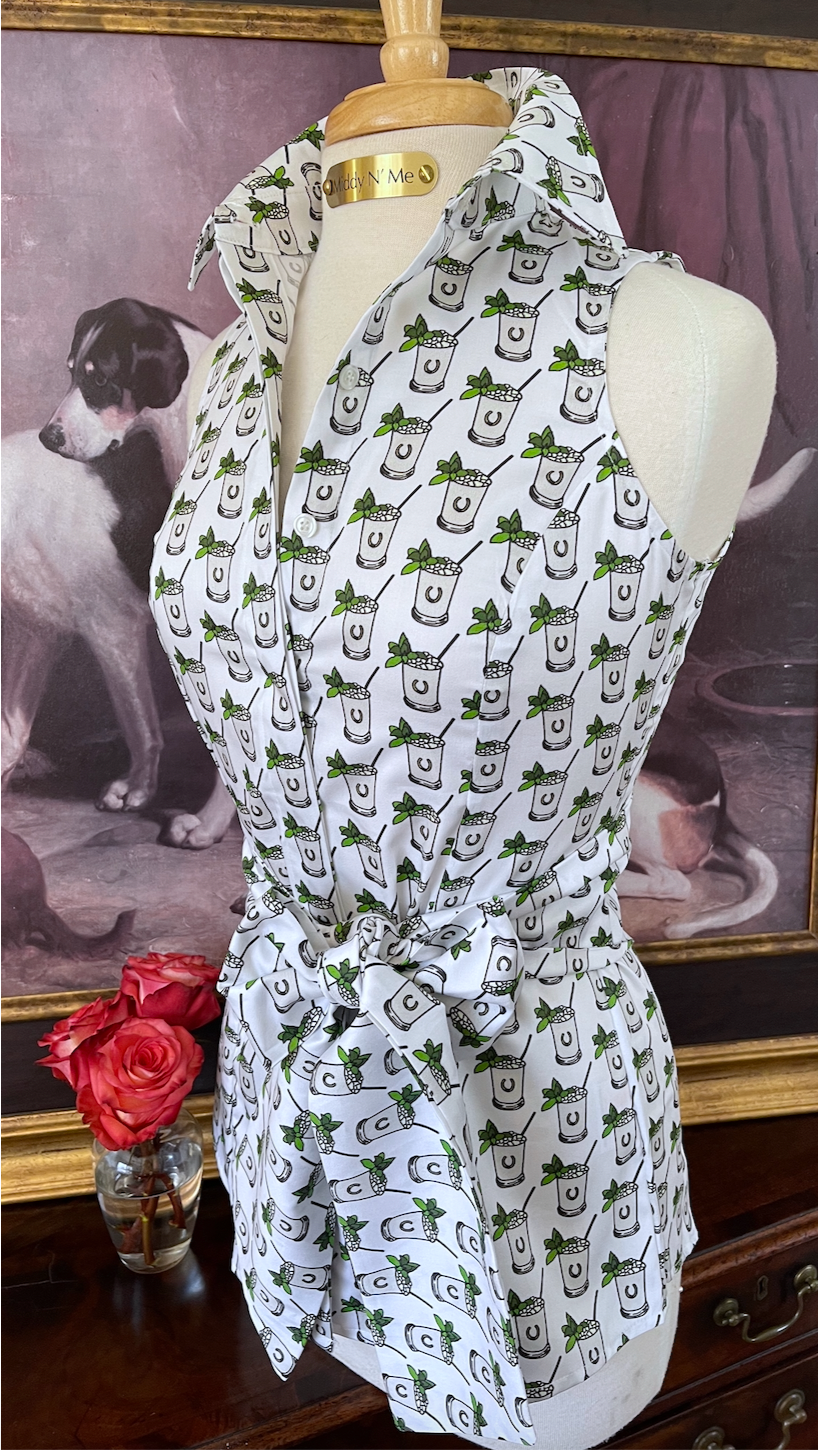 DERBY DAY SHIRT WITH SASH