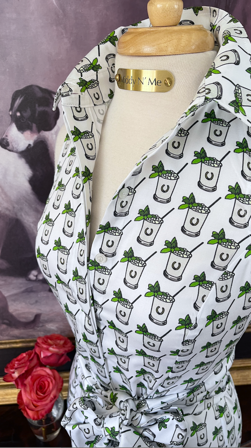 DERBY DAY SHIRT WITH SASH