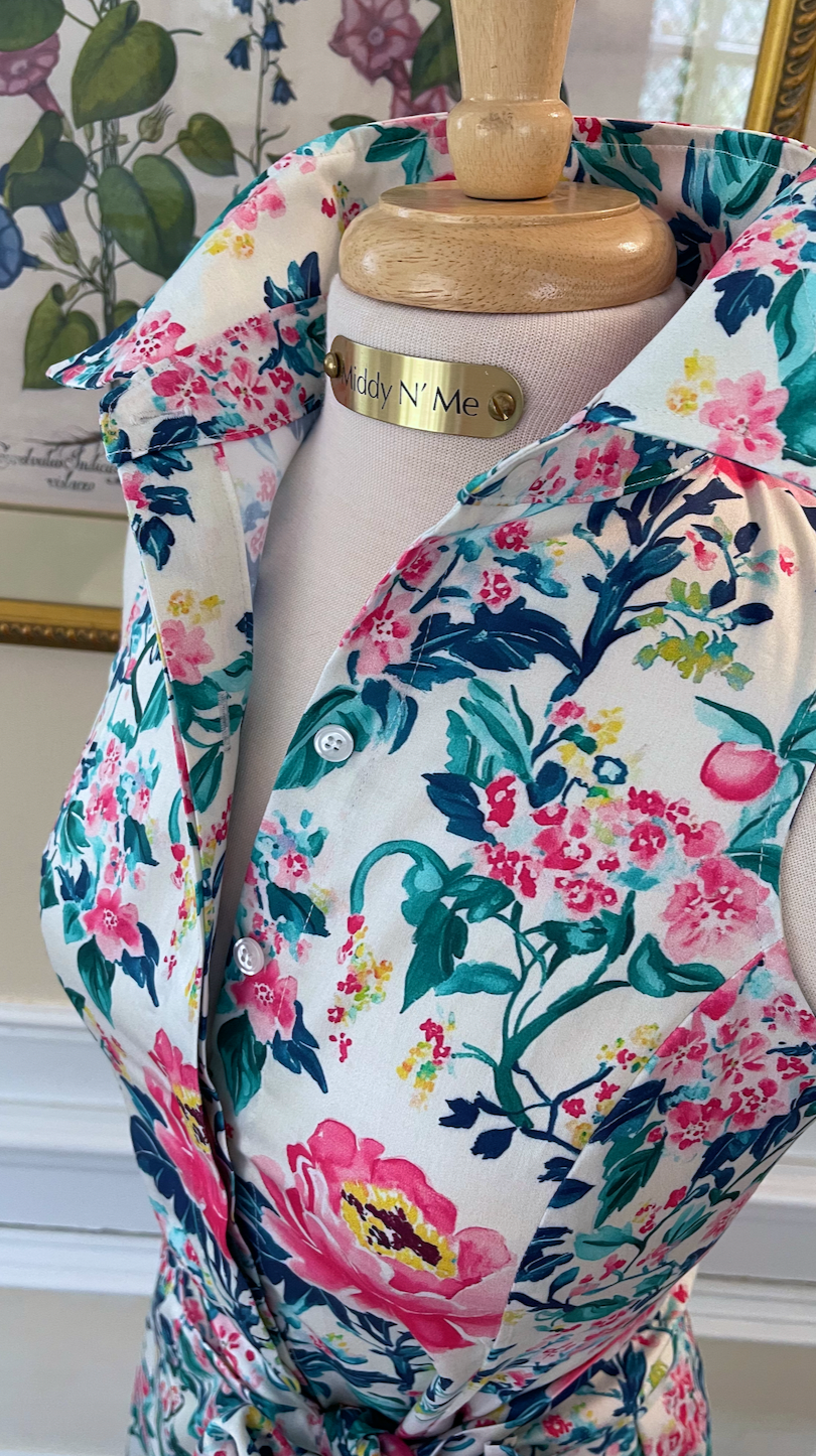 SWEET CAROLINE DRESS WITH SASH