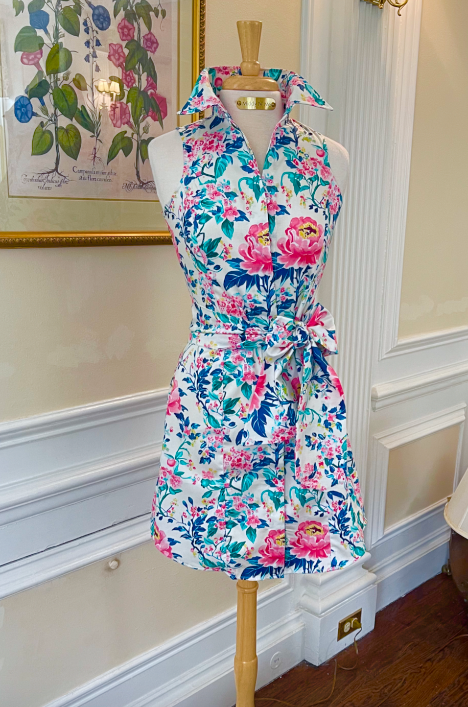 SWEET CAROLINE DRESS WITH SASH