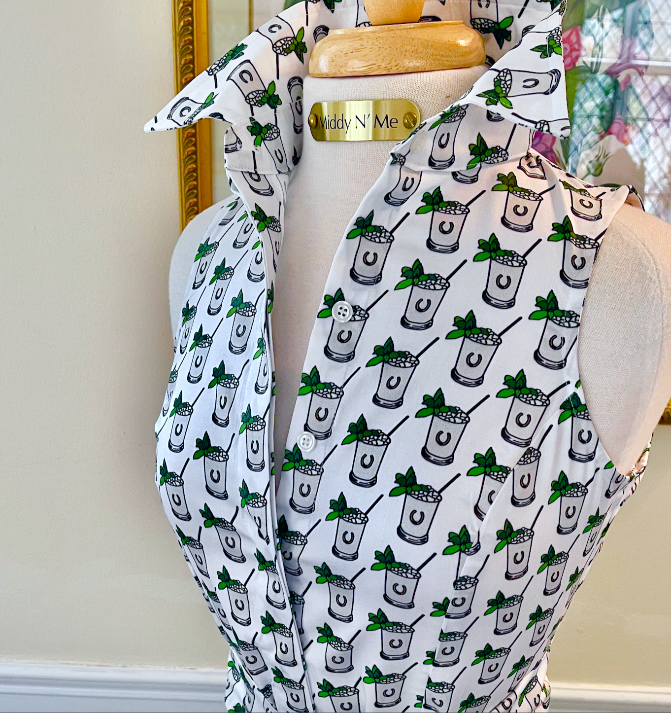 DERBY DAY SKIRT ( SHOWN WITH DERBY DAY SHIRT WITH SASH )