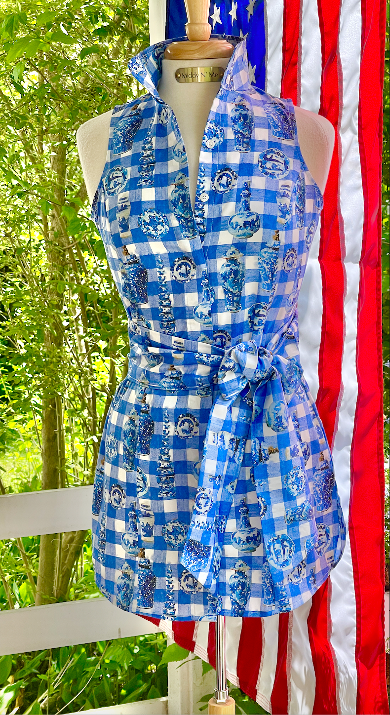 DANIKA TUNIC IN BLUE