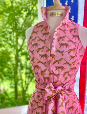 TIGER LOVE TUNIC IN ROSY