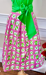 PREPPY SILKS SKIRT