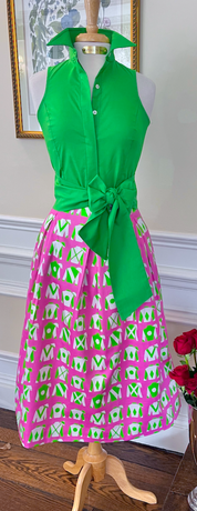 PREPPY SILKS SKIRT