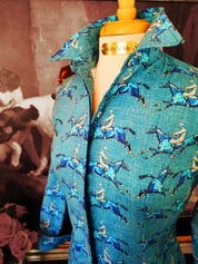 AIKEN SHIRT IN TURQUOISE - Middy N' Me