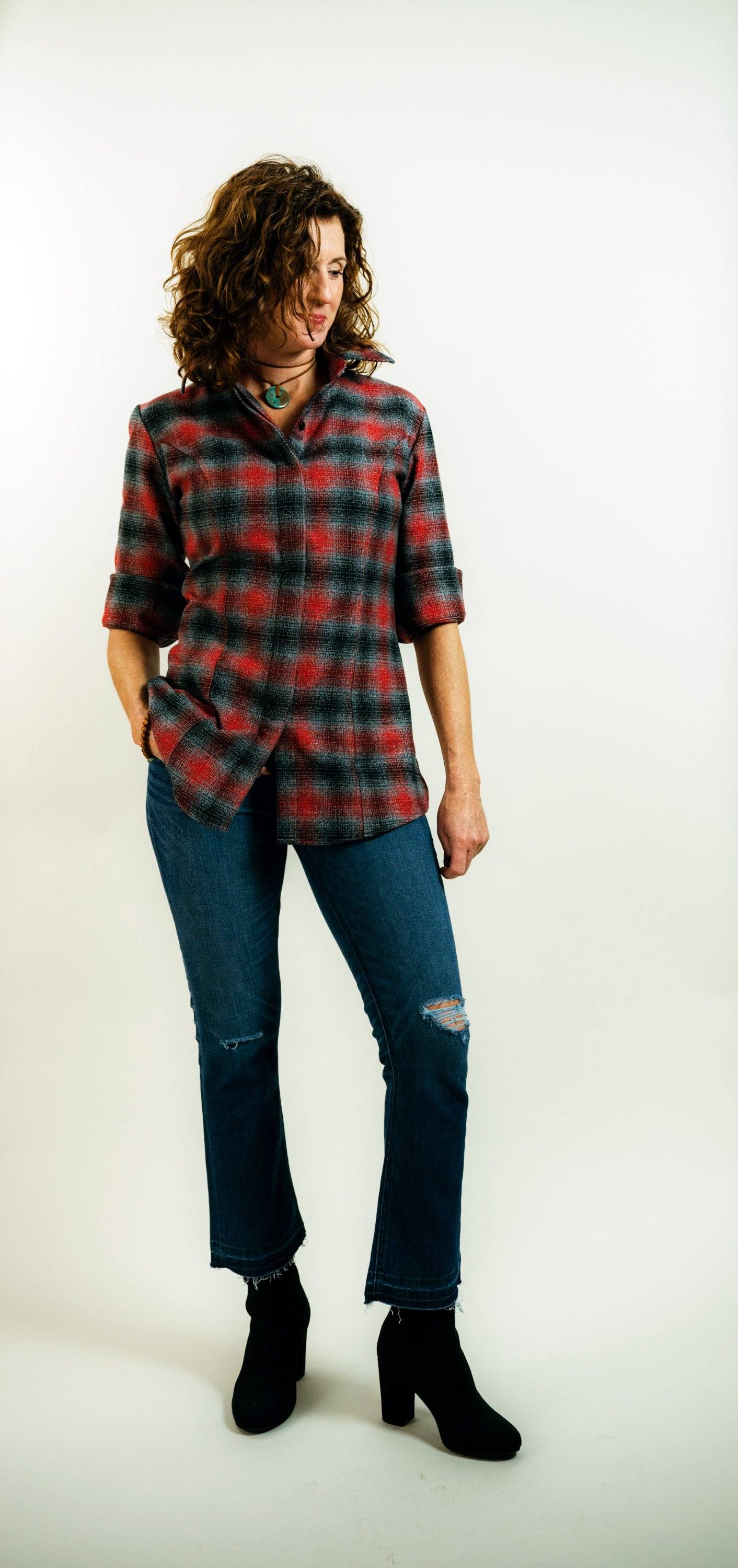 FOREVER FLANNEL IN CAMPFIRE - Middy N' Me