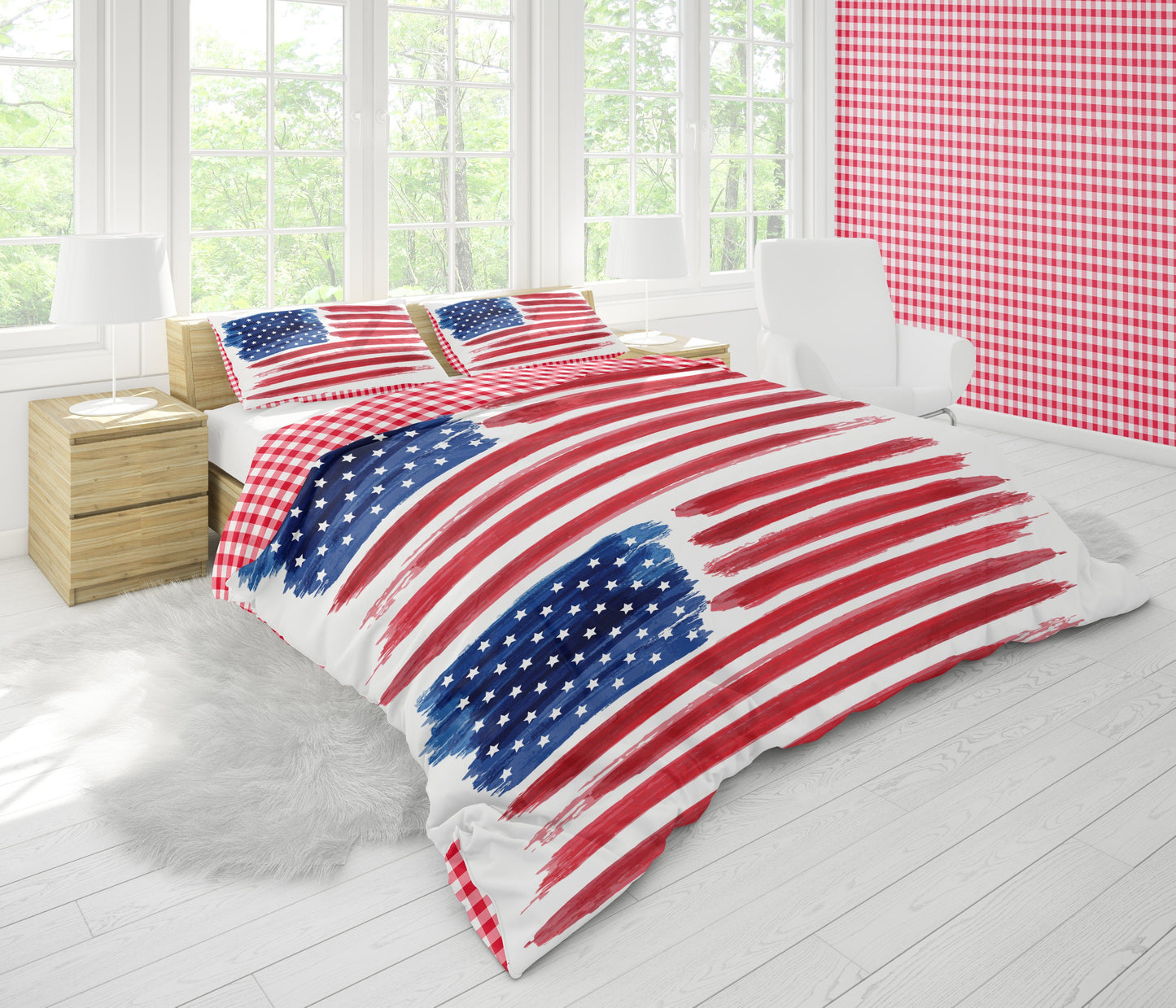 LOVE, AMERICAN STYLE DUVET - Middy N' Me