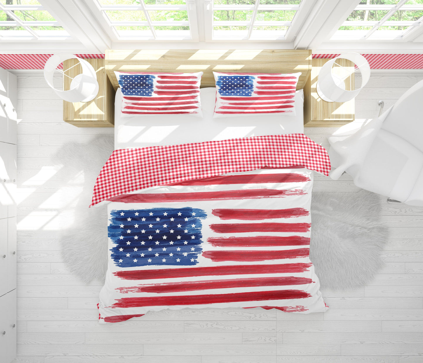 LOVE, AMERICAN STYLE DUVET - Middy N' Me