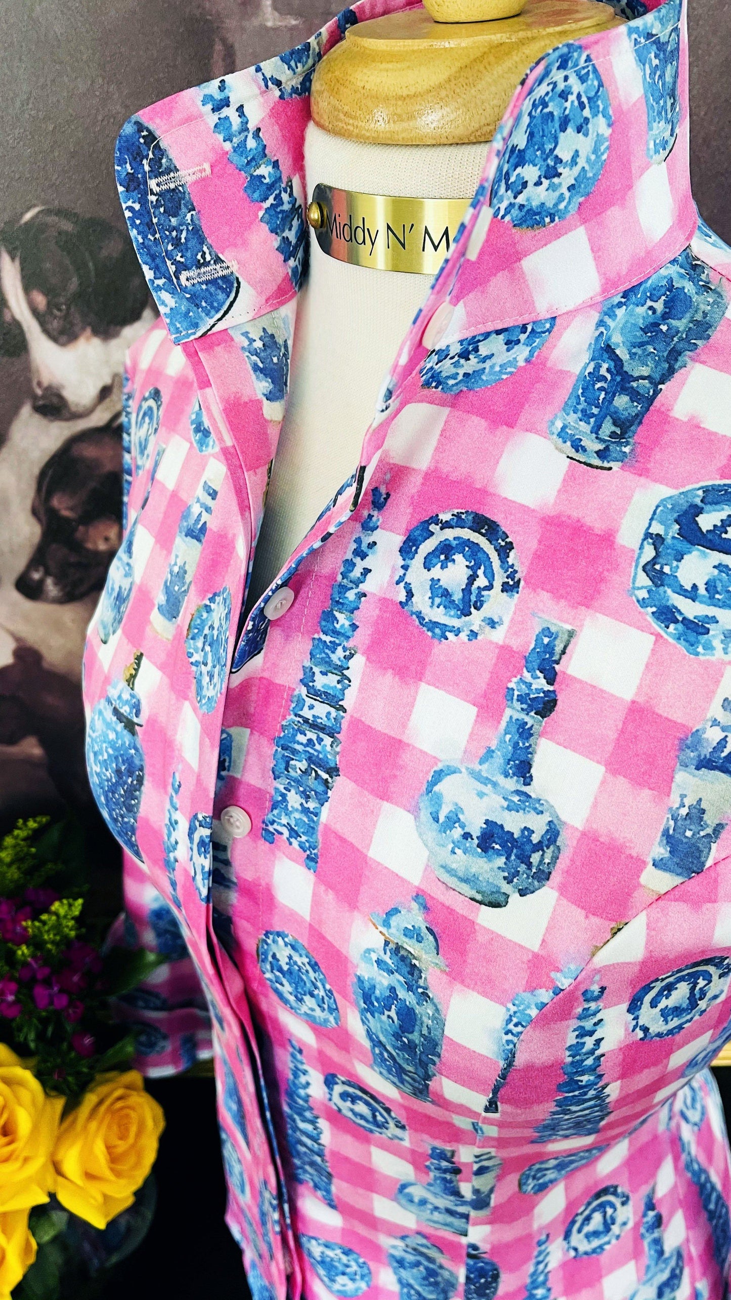 DANIKA SHIRT IN PERFECT PINK - Middy N' Me