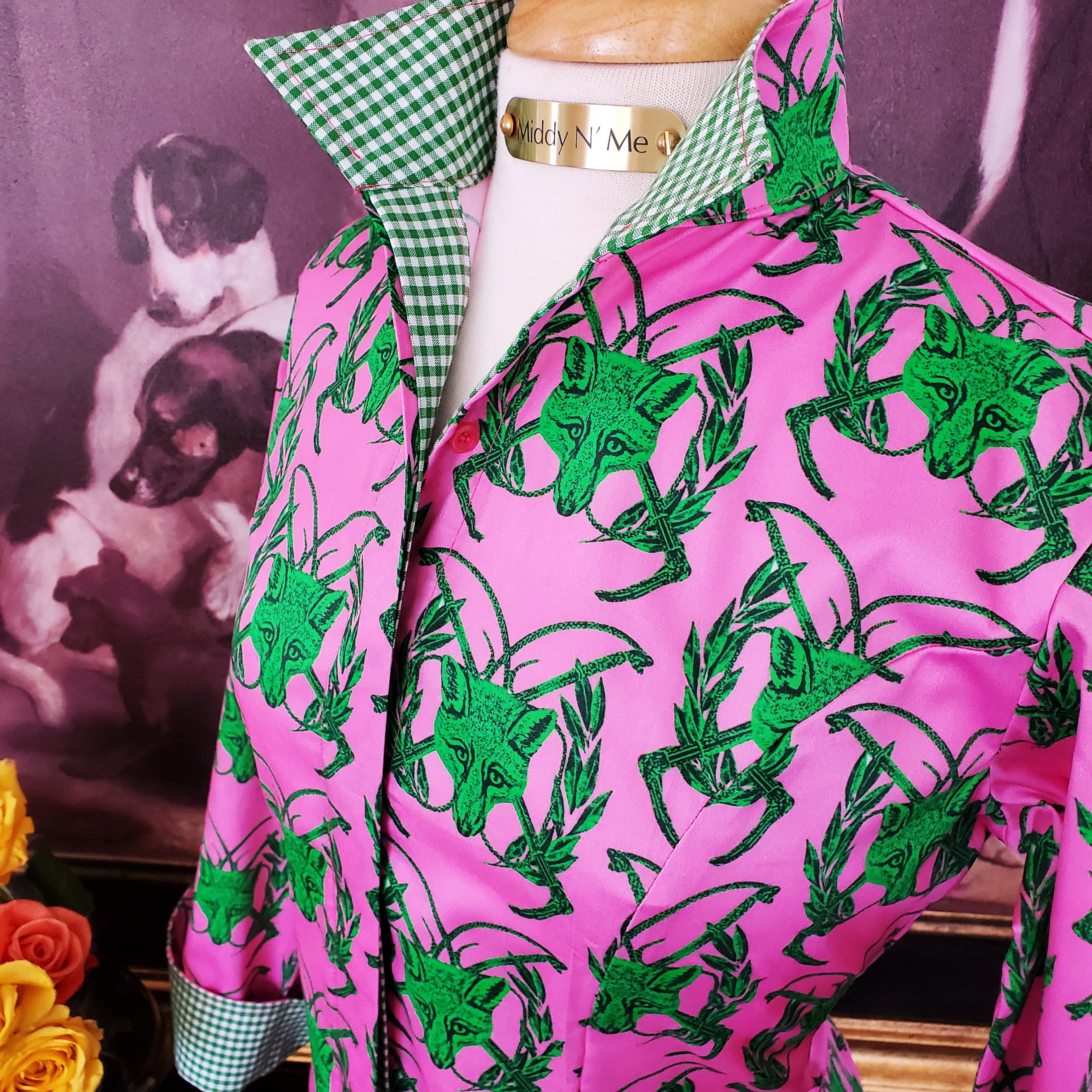KESWICK SHIRT IN PREPPY PINK - Middy N' Me