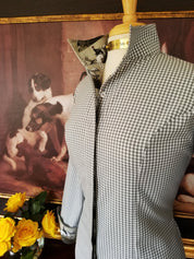 LADY GREY ON GREY GINGHAM - Middy N' Me