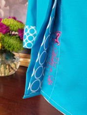 LAUREN SHIRT IN LAGOON - Middy N' Me