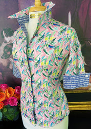 CHARLOTTE SHIRT IN PEACOCK - Middy N' Me