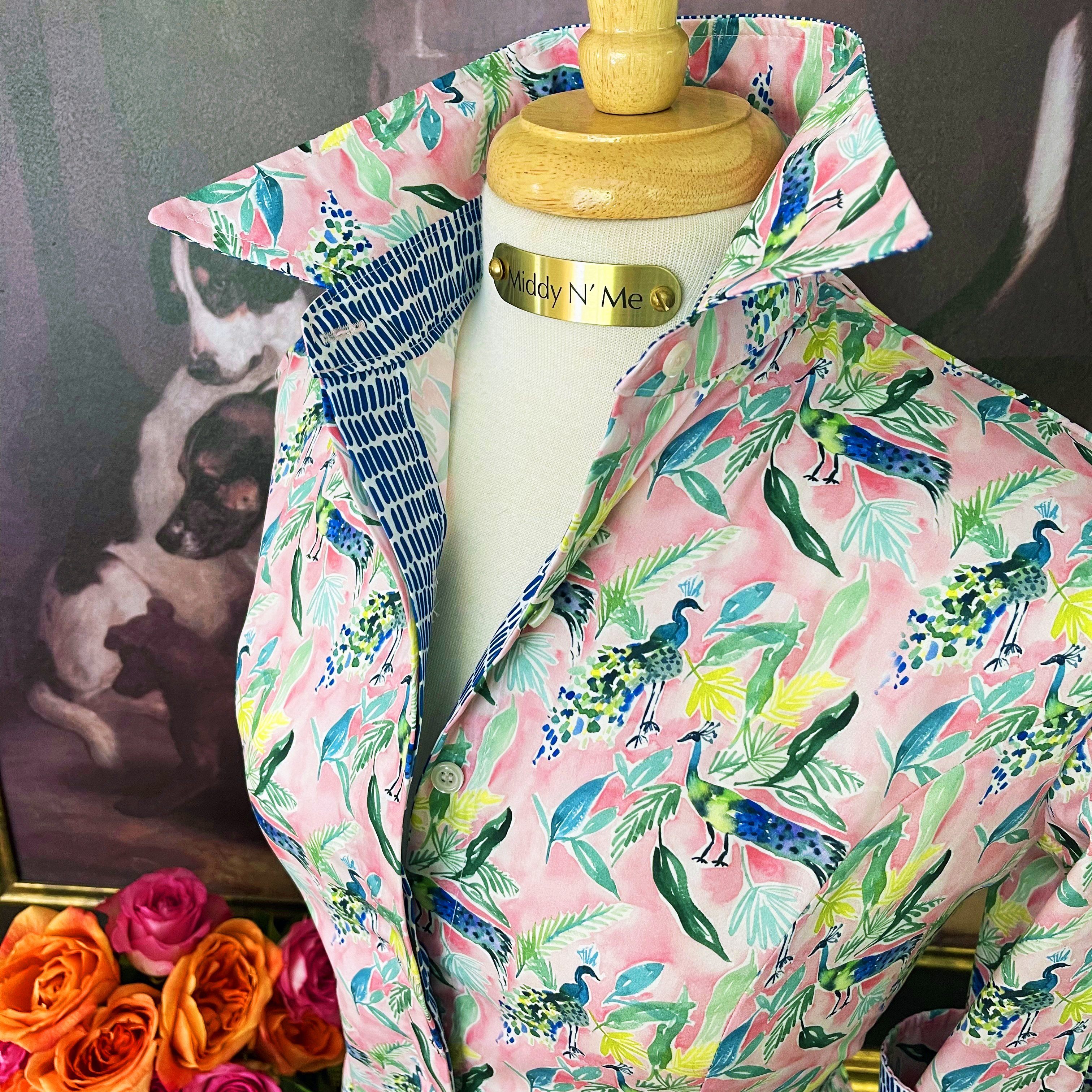 CHARLOTTE SHIRT IN PEACOCK - Middy N' Me