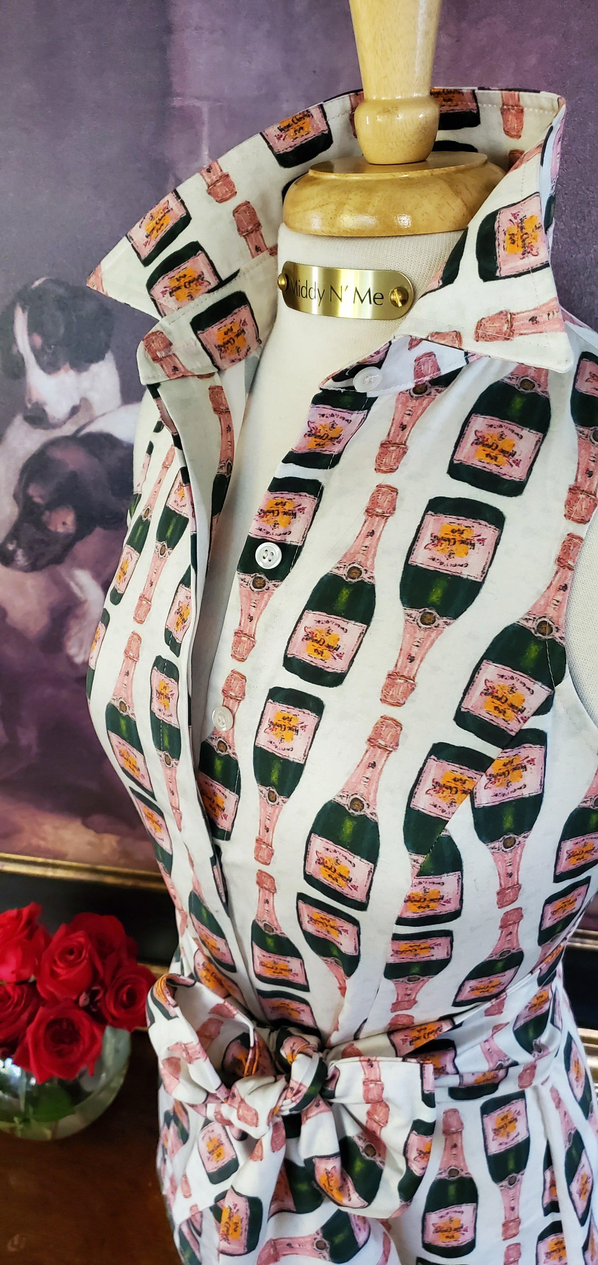 CHAMPAGNYA SHIRT WITH SASH - Middy N' Me