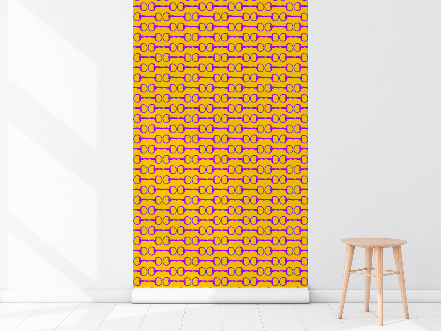 SUMMER SNAFFLES IN PINEAPPLE WALLPAPER - Middy N' Me