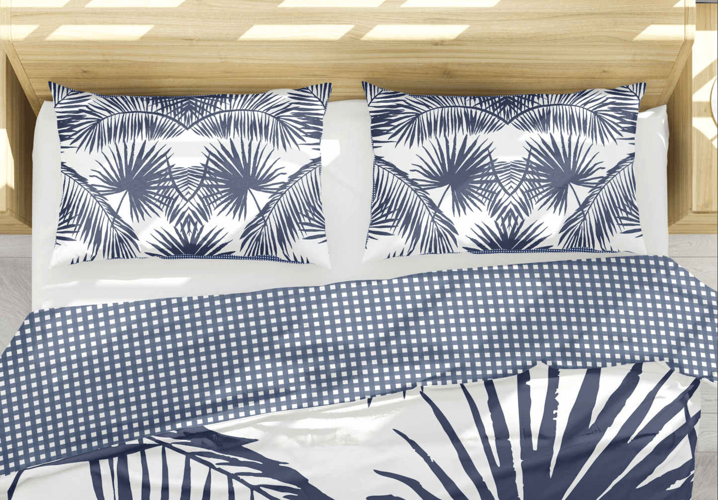 KEY WEST DUVET IN NAVY - Middy N' Me