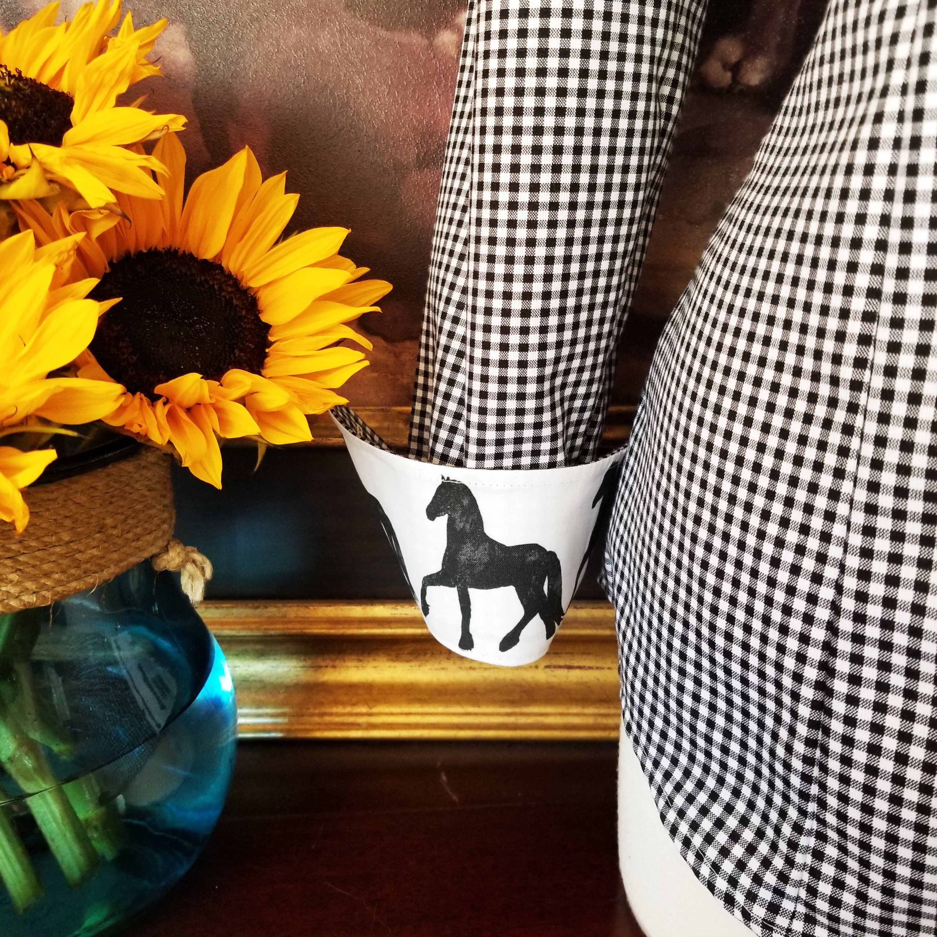 TSJESSE SHIRT IN BLACK GINGHAM - Middy N' Me