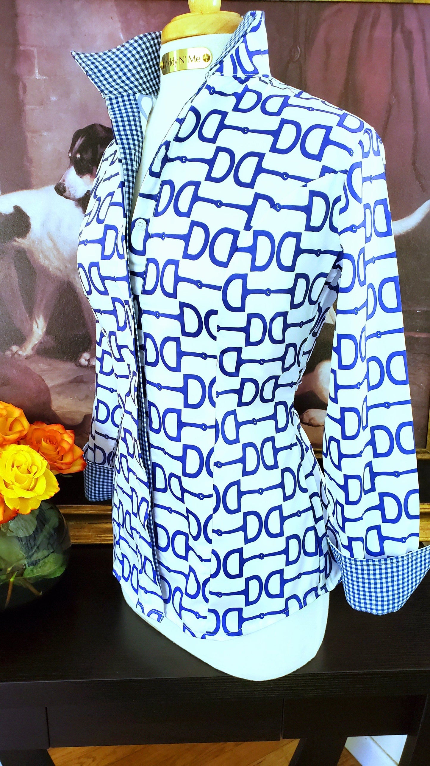 UPPERVILLE SHIRT IN NAVY - Middy N' Me