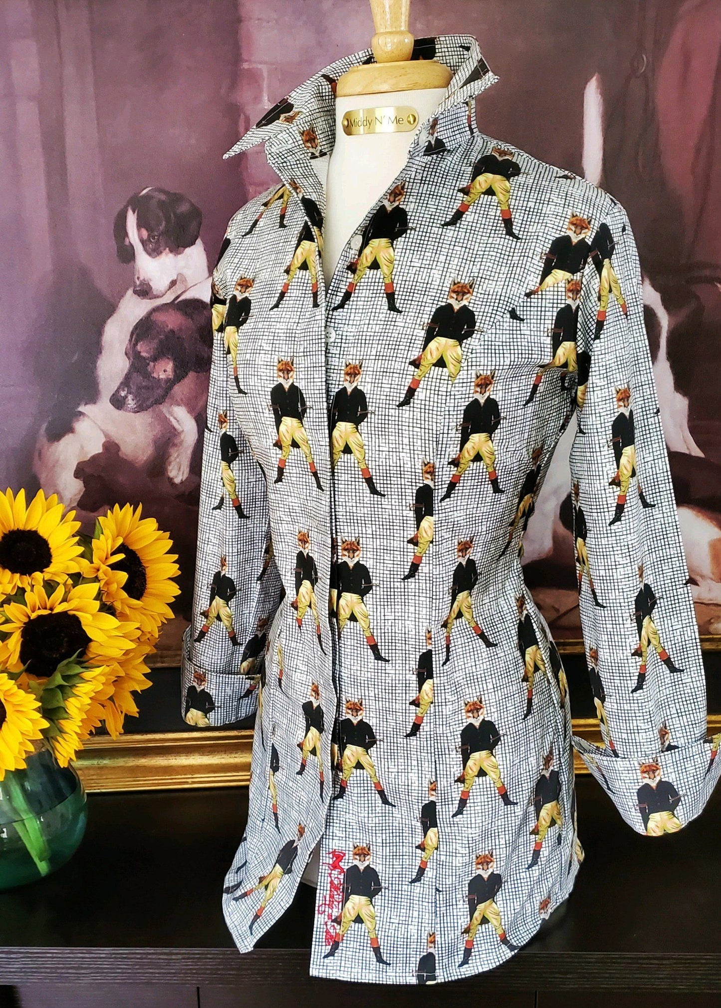 SIR CHARLES FOX TUNIC IN CHAMPAGNE - Middy N' Me