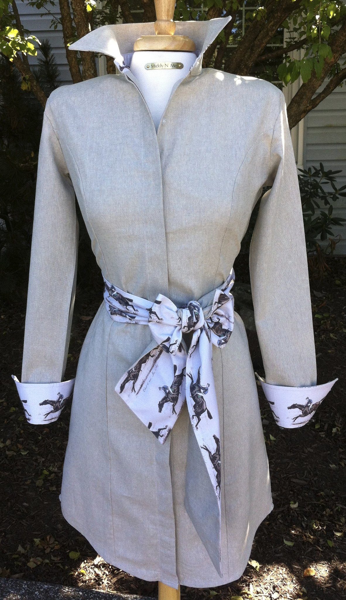 PRIX de LUTECE DRESS ON FLAX LINEN WITH SASH 8 PRIX de LUTECE DRESS ON FLAX LINEN WITH SASH 8