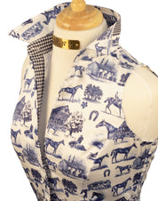 COUNTRY LIVING TUNIC IN NAVY