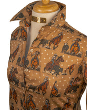 LUCILLE SHIRT IN GREIGE