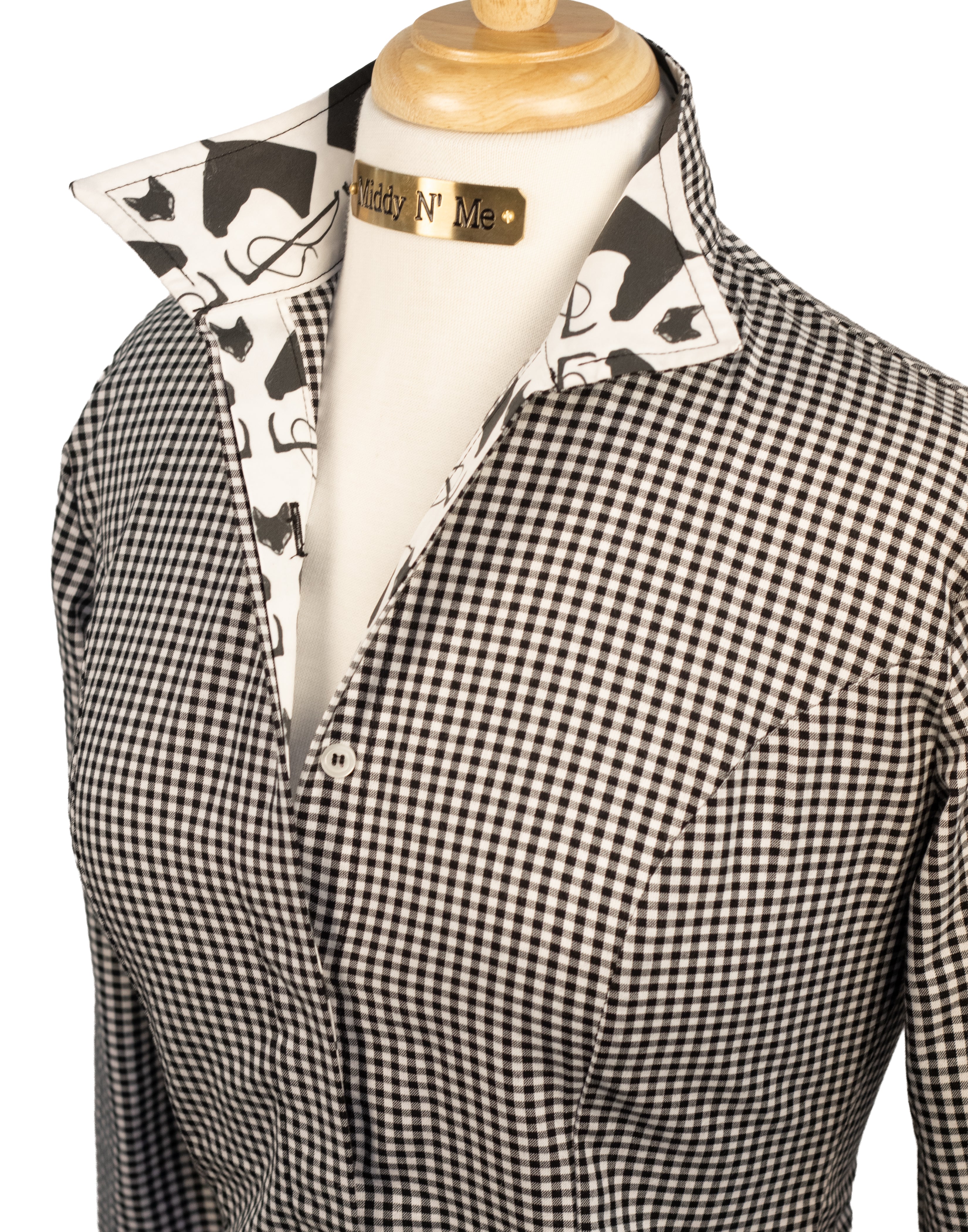 MILLBROOK SHIRT ON BLACK GINGHAM