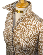 GONE WILD SHIRT IN UMBER / SIZE 4 / 28" / LONG SLEEVE