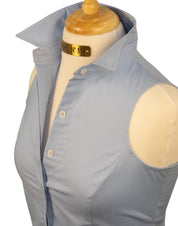 SUMMER RIDE SHIRT IN CORNFLOWER