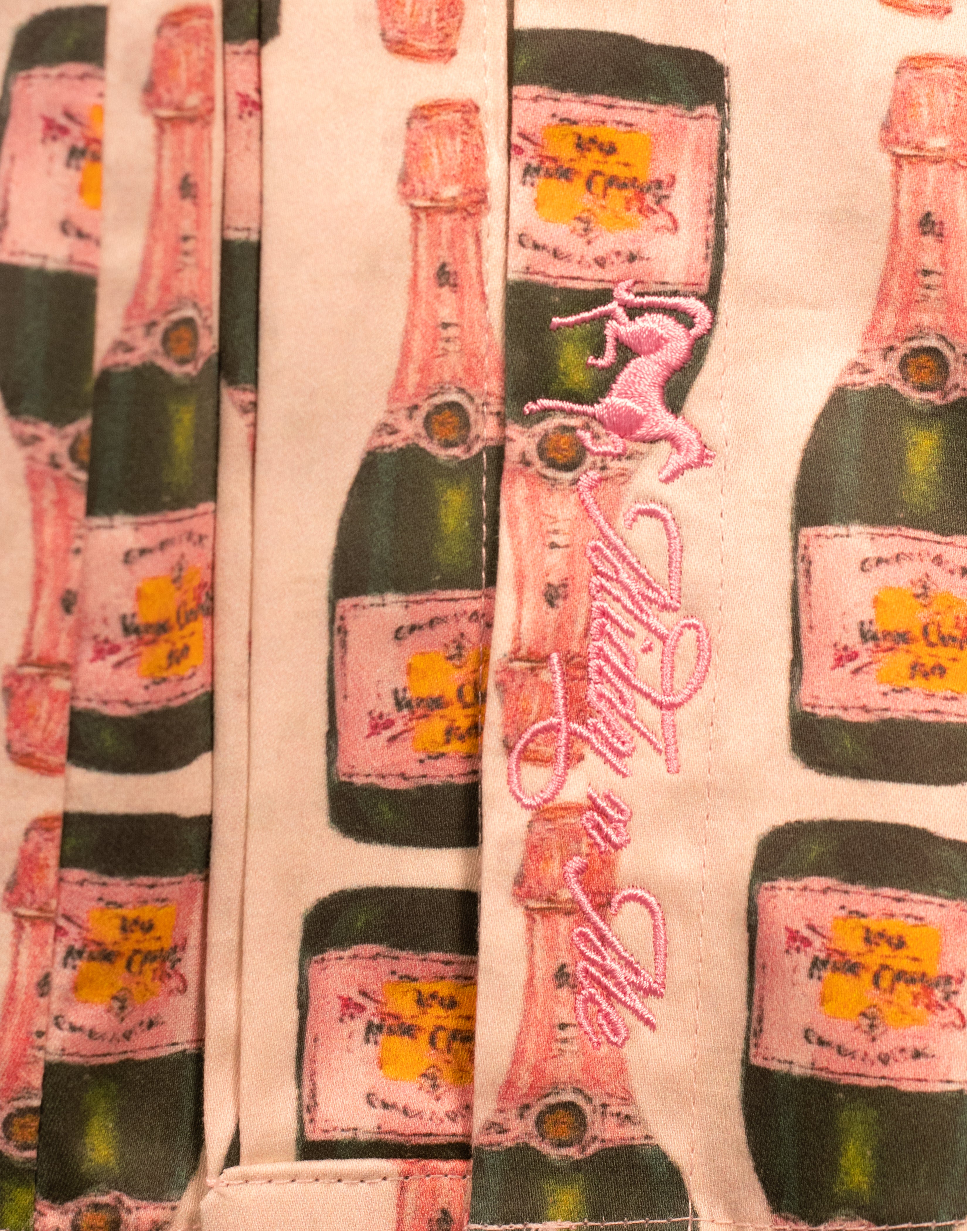 CHAMPAGNYA SHIRT WITH SASH