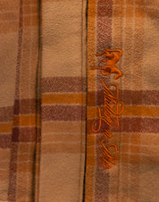FOREVER FLANNEL SHIRT IN CARAMEL