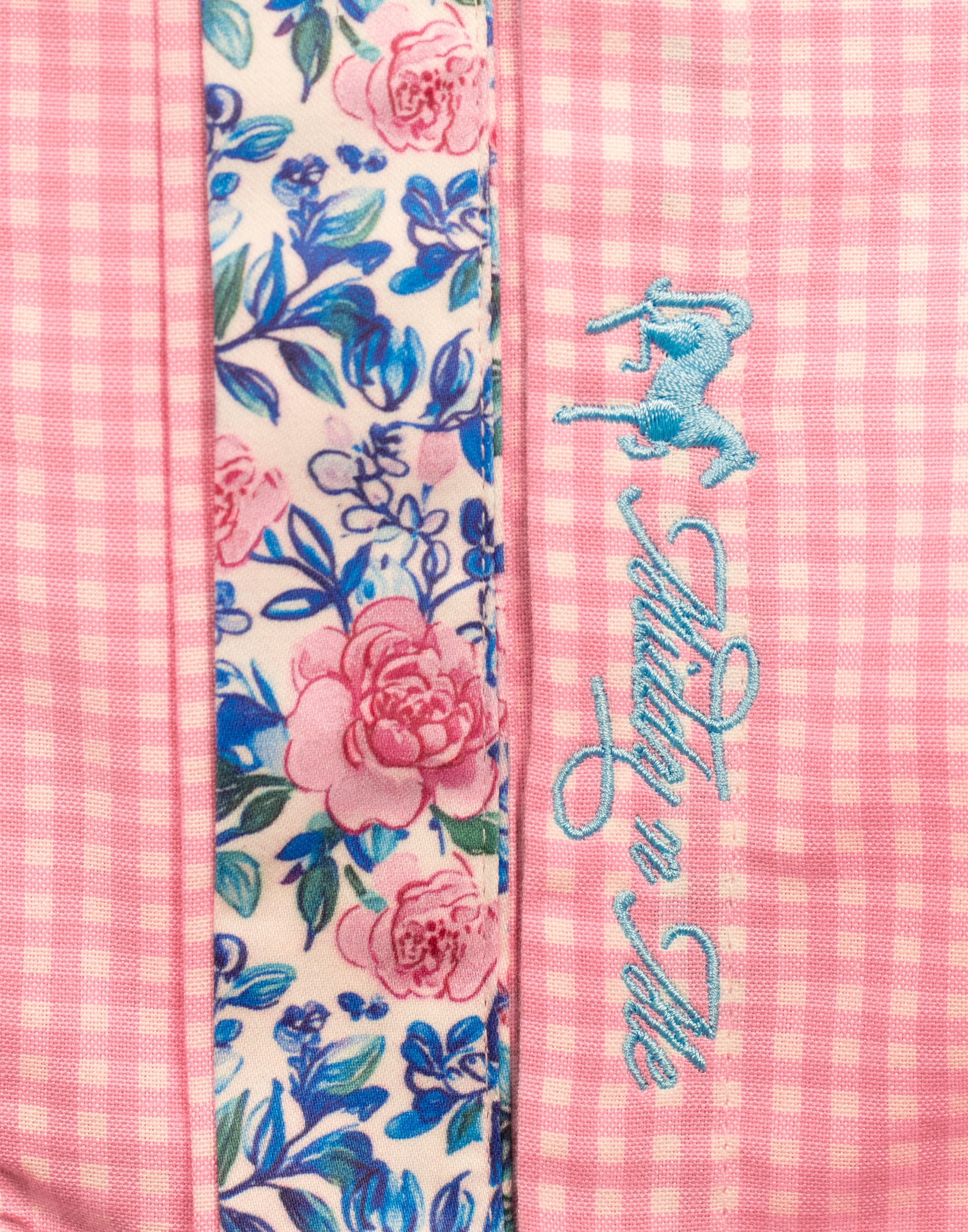 BOTANICAL ON PERFECT PINK / SIZE 4 / 28" / LONG SLEEVE