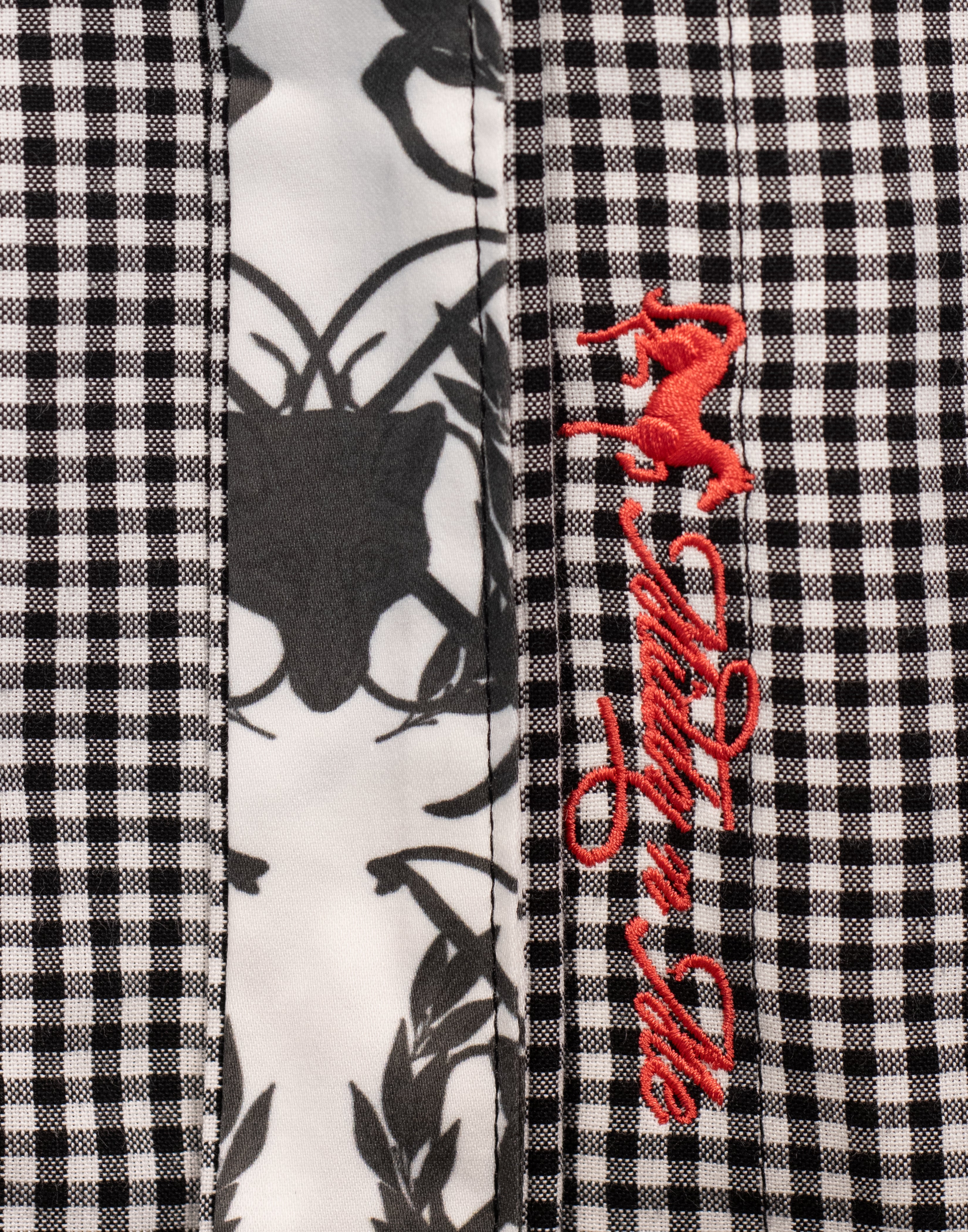 KESWICK SHIRT ON BLACK GINGHAM