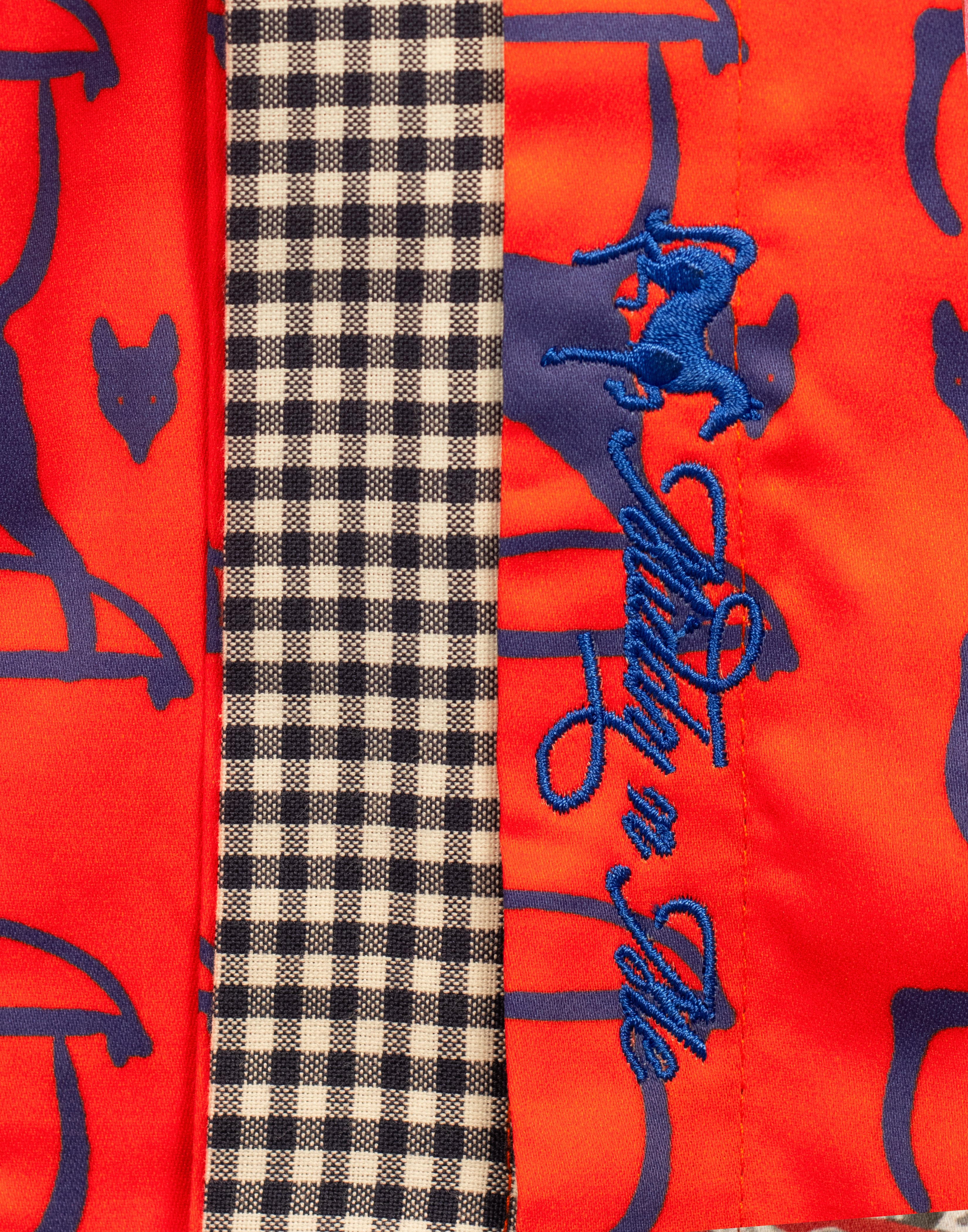 HOUND LOVE & NAVY GINGHAM SHIRT