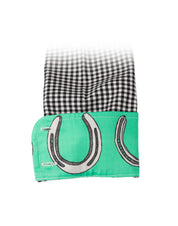 GIDDY UP SHIRT ON BLACK GINGHAM