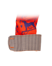 HOUND LOVE & NAVY GINGHAM SHIRT