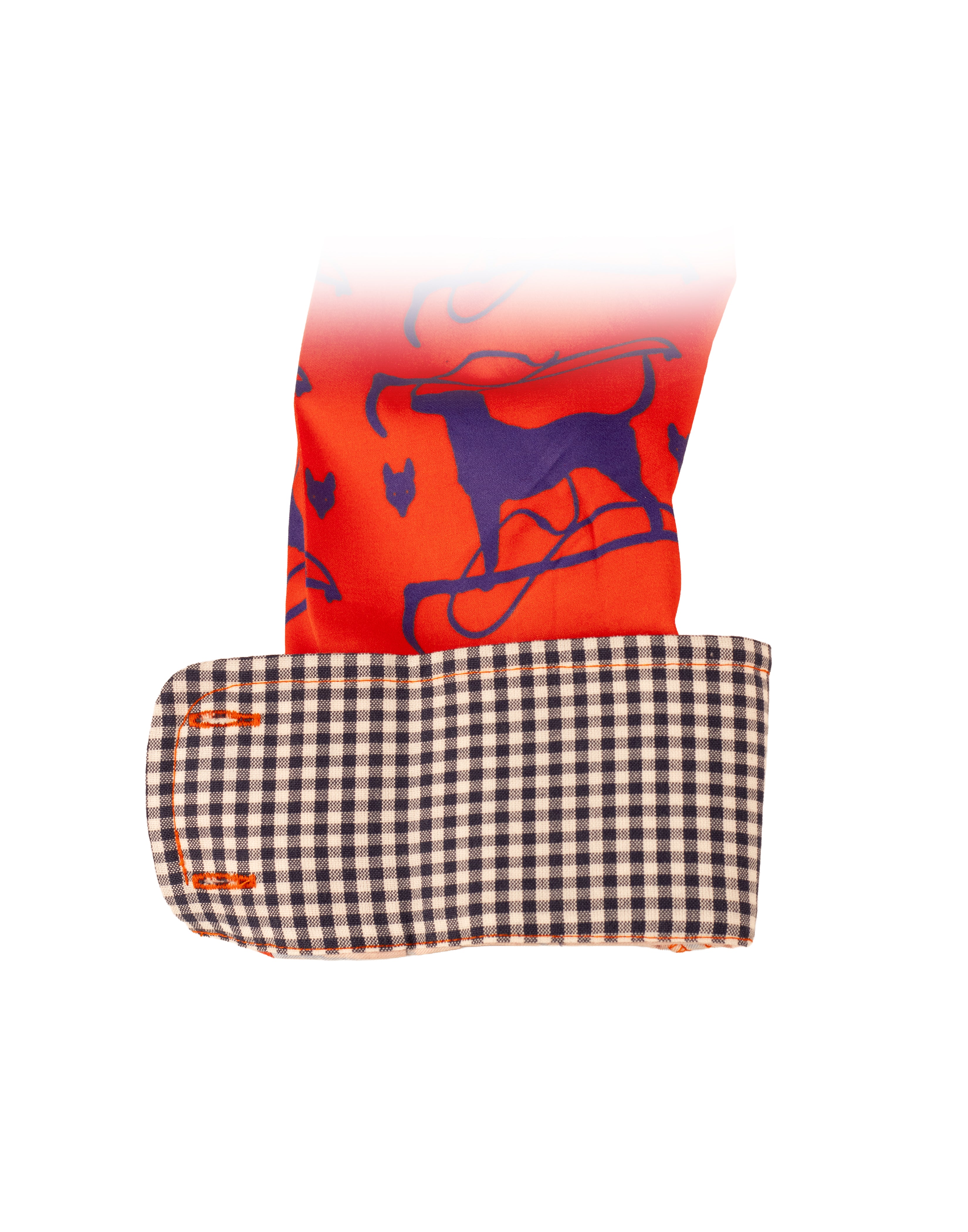HOUND LOVE & NAVY GINGHAM SHIRT