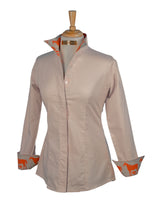 BELLE FLEUR SHIRT IN STONE