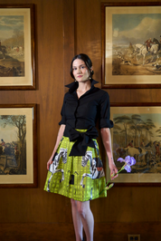BLACKMORE SKIRT IN PEAR