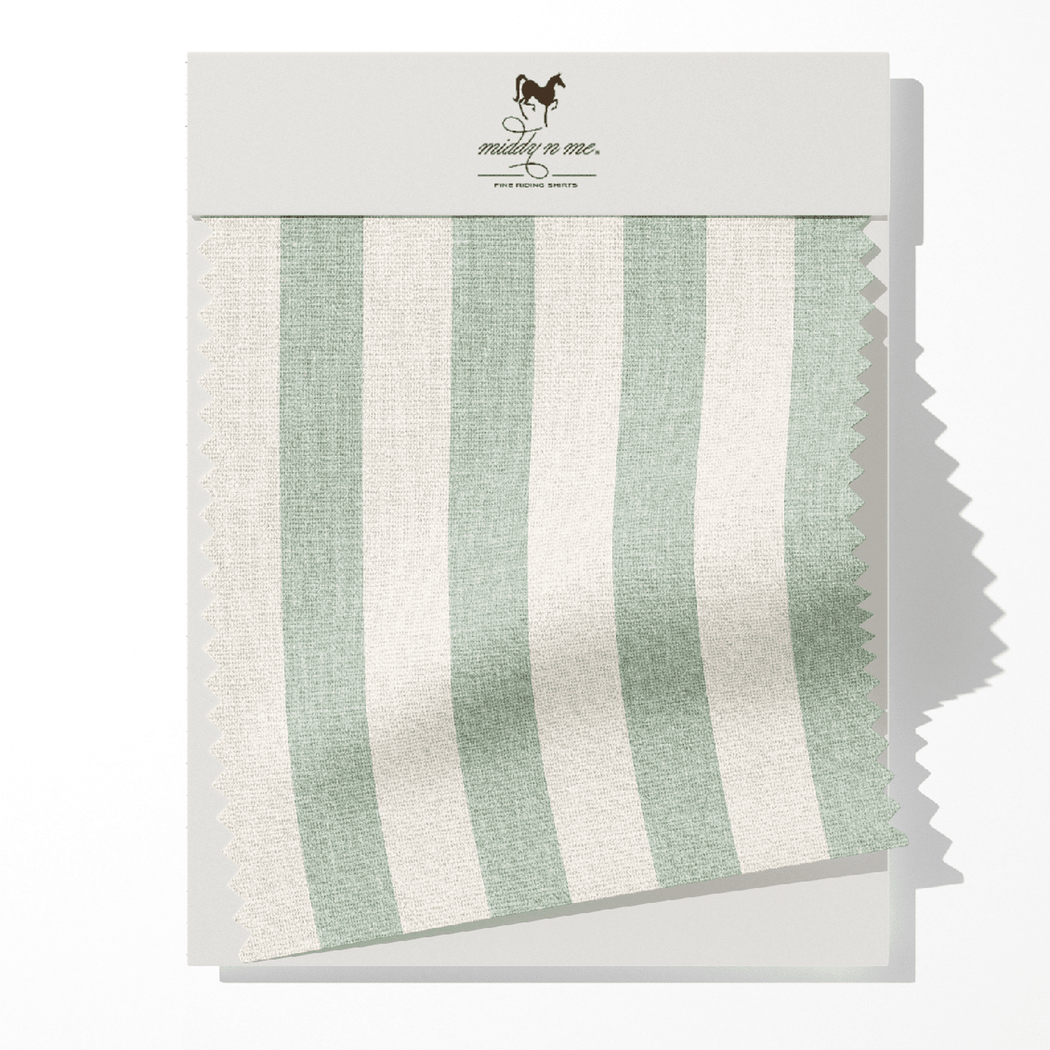 CABANA STRIPE IN SAGE - Middy N' Me