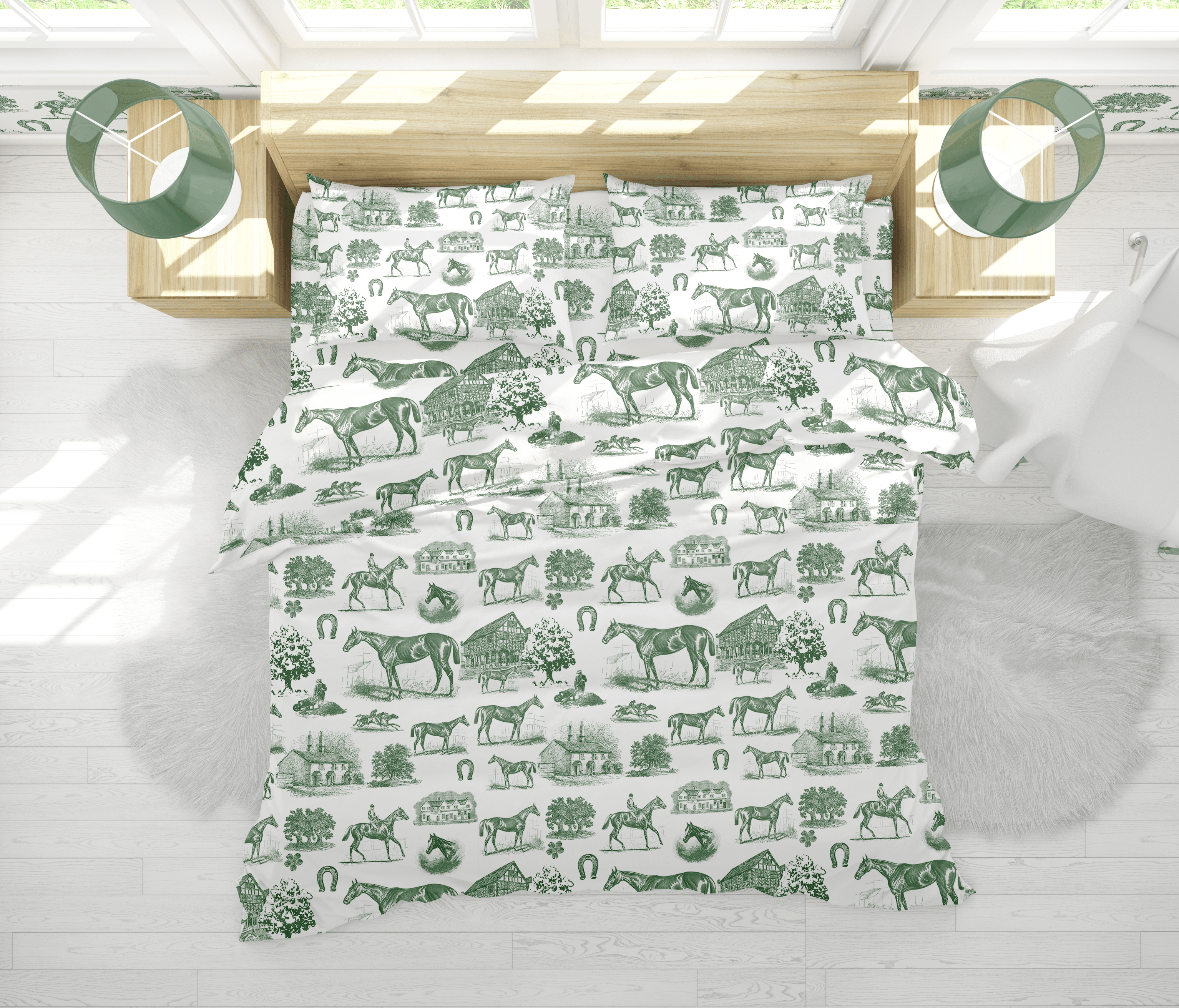 COUNTRY LIVING DUVET IN PINE