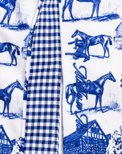 COUNTRY LIVING TUNIC IN NAVY
