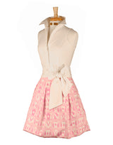 PREPPY SILKS SKIRT IN PINK
