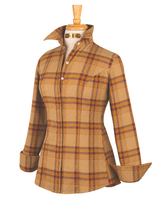 FOREVER FLANNEL SHIRT IN CARAMEL