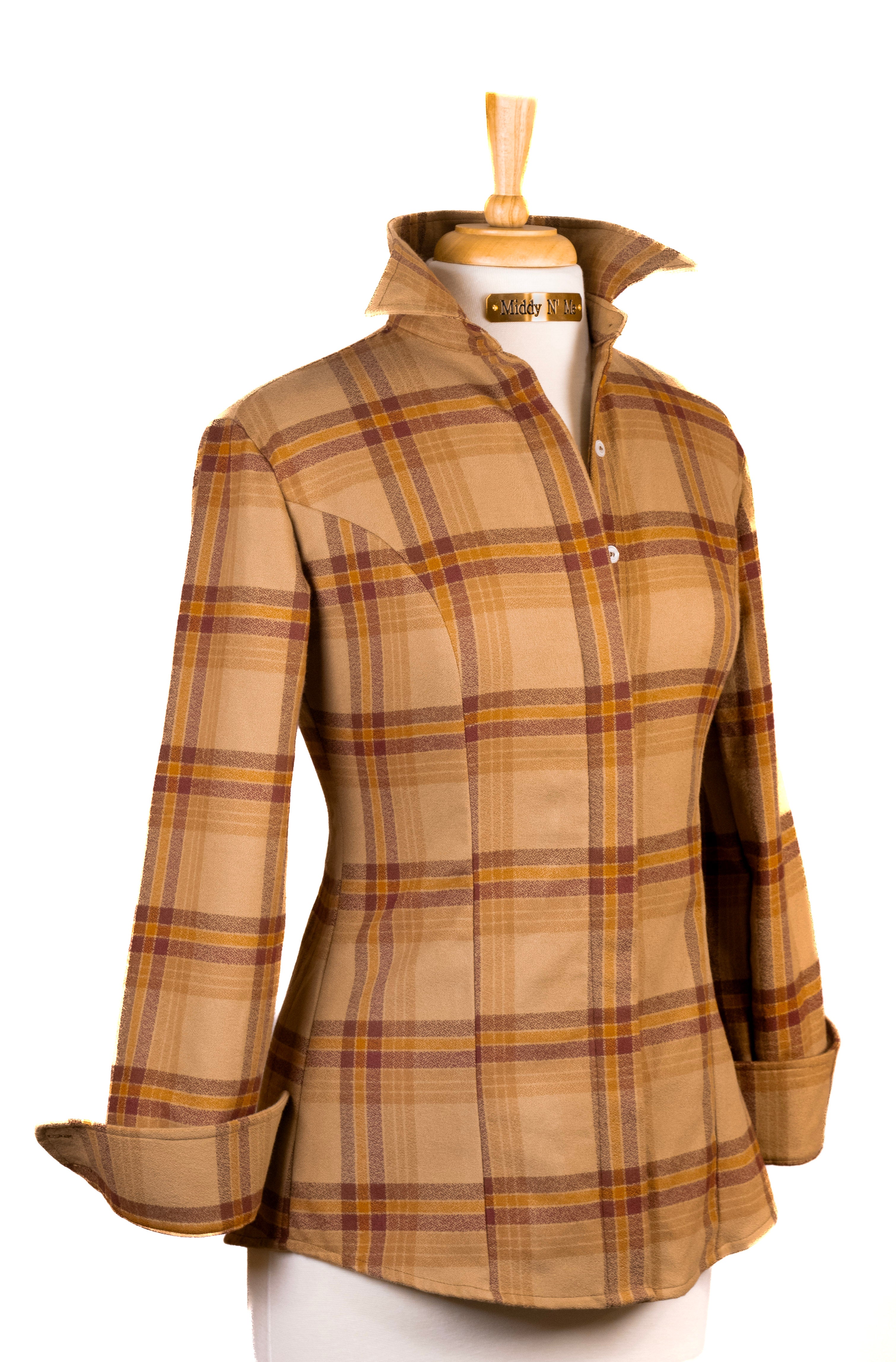 FOREVER FLANNEL SHIRT IN CARAMEL