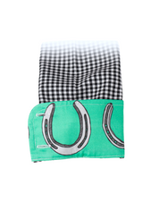 GIDDY UP SHIRT ON BLACK GINGHAM
