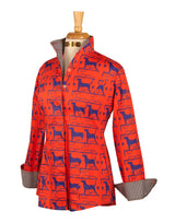 HOUND LOVE & NAVY GINGHAM SHIRT
