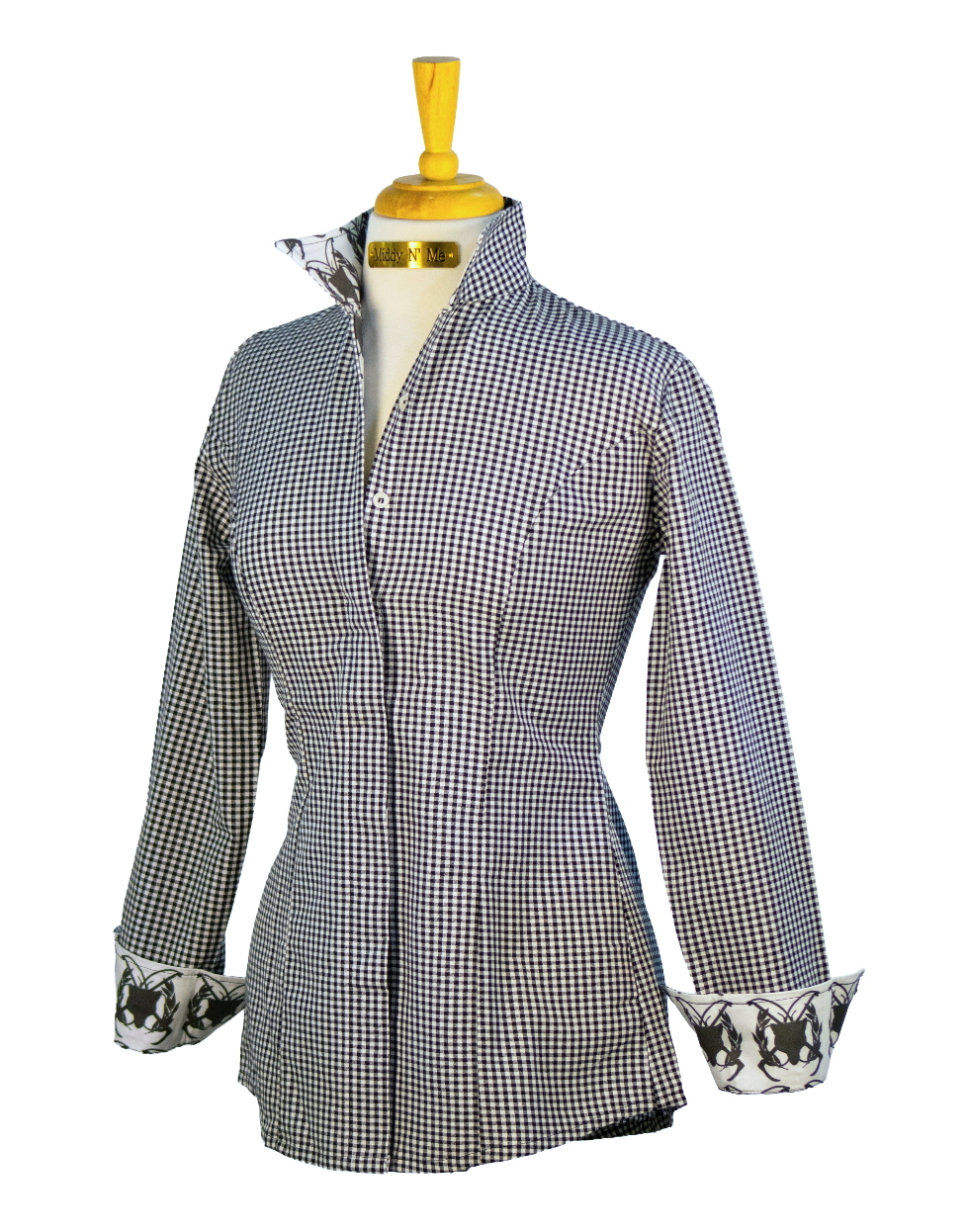 KESWICK SHIRT ON BLACK GINGHAM